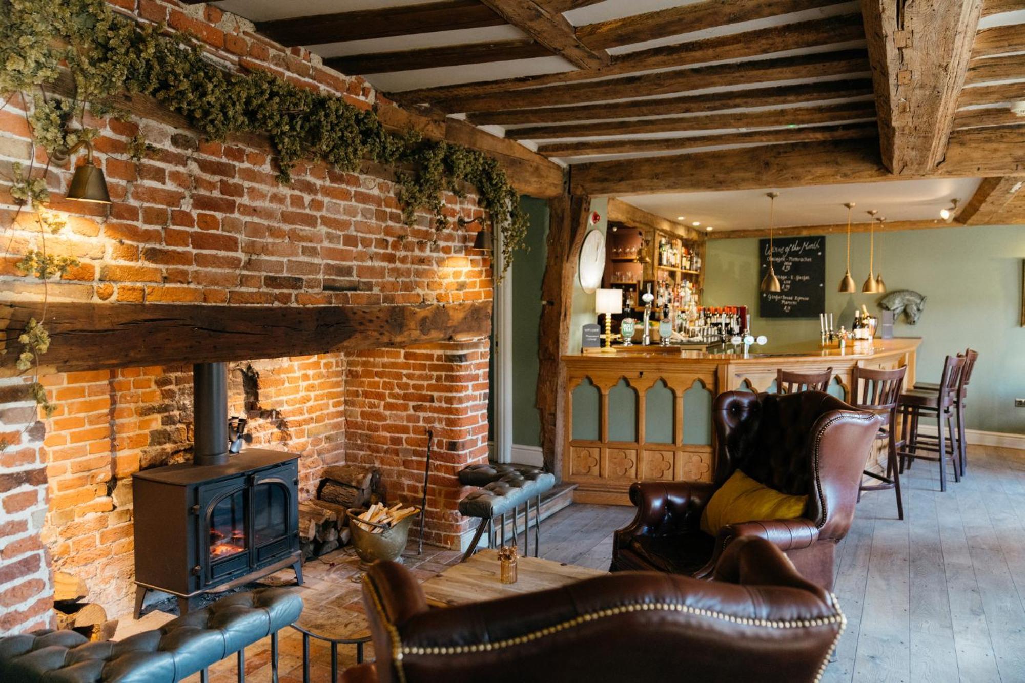 The Crown, Bildeston Hotel Bagian luar foto