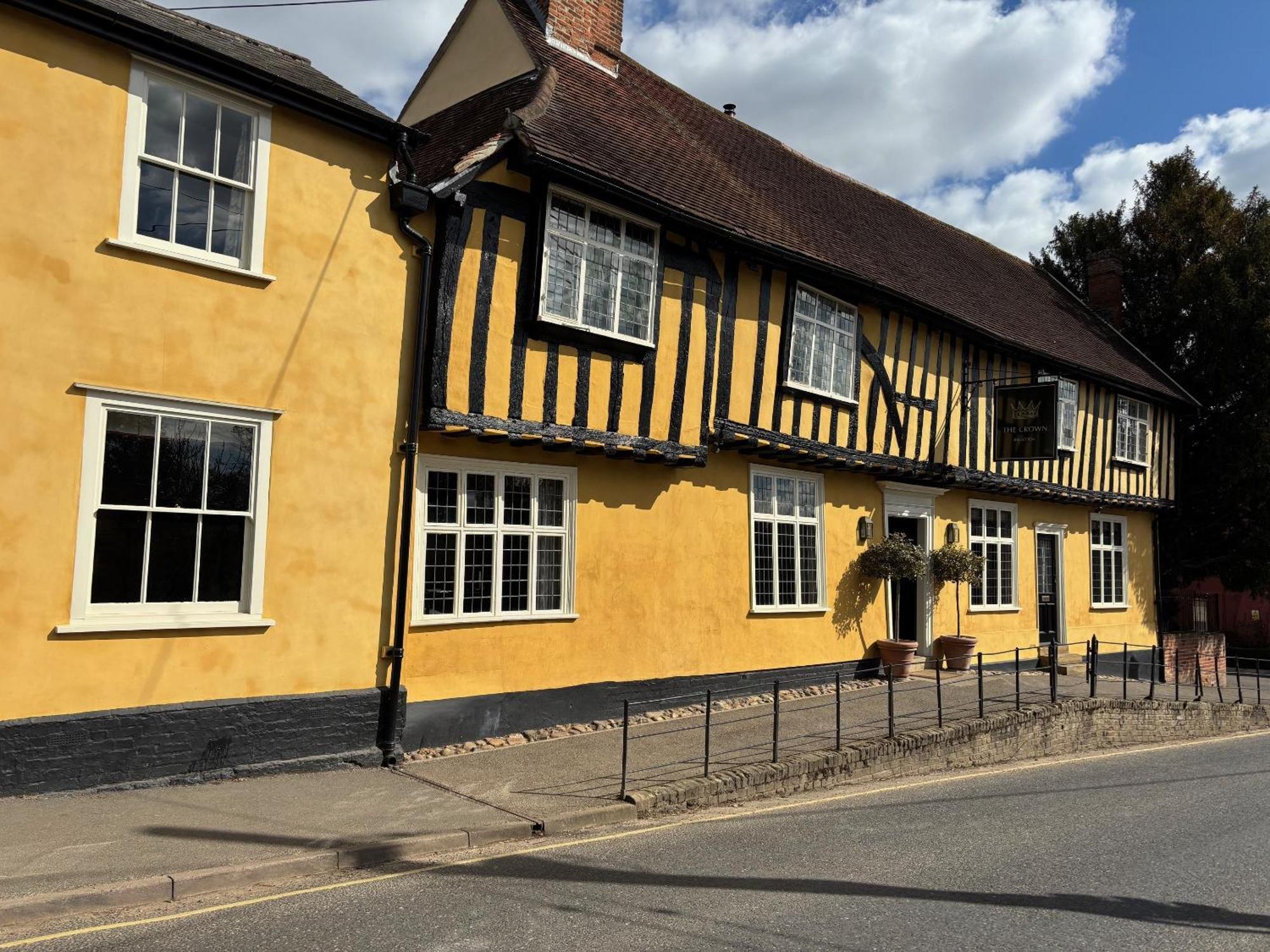 The Crown, Bildeston Hotel Bagian luar foto